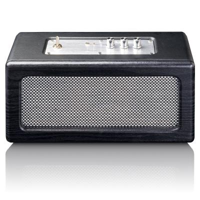 Enceinte Bluetooth r&eacute;tro noir BT-300BK lenco