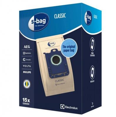 Boite de 15 sacs s-bag - e200m classic d'origine aspirateur 9001688002
