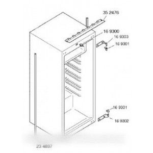 Charniere Superieure Pour R&eacute;frig&eacute;rateur Bosch B/S/H
