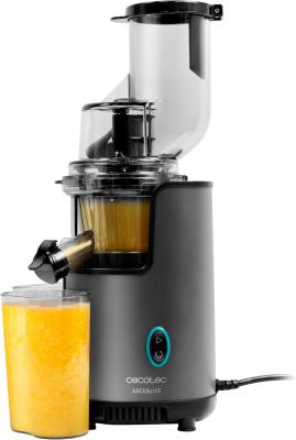 Extracteur de jus Slow Juicer 200 W Noir/Gris