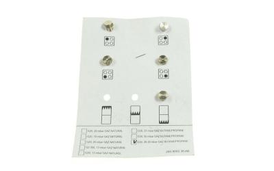 Kit Injecteurs Gaz Butane Pour Cuisiniere Beko - 4431900202