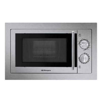 Micro-Onde + Gril MIG2033 D&eacute;cong&eacute;lation Minuteur 20L 800W Acier Inoxydable Gris