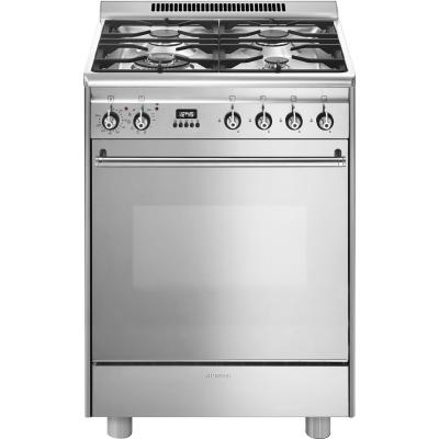 Cuisini&egrave;re mixte SMEG GP61X9 Gris Smeg