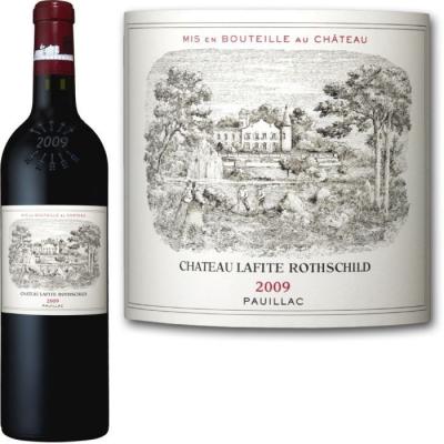 Ch&acirc;teau lafite rothschild 2009 pauillac - vin rouge de bordeaux