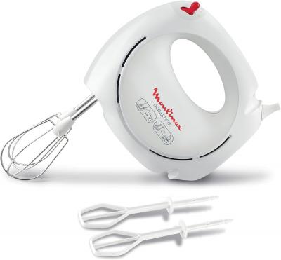 Batteur &eacute;lectrique 200 W blanc et rouge