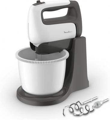 Batteur &eacute;lectrique 500 W inox blanc/noir