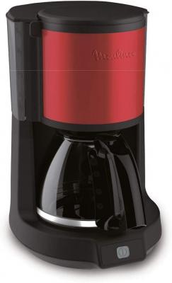Cafeti&egrave;re &Eacute;lectrique De 1,25l Pour 15 Tasses 1000w Rouge Noir