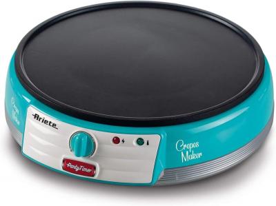 Cr&ecirc;pi&egrave;re Ariete Party Time 1000 W Bleu Ciel