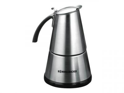 Rommelsbacher Eko 346/e 4 Cups Moka Pot Argent&eacute;