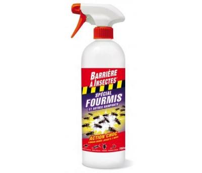 BARRIERE A INSECTES Anti-Fourmis - Pr&ecirc;t &agrave; l'emploi - 750 ml