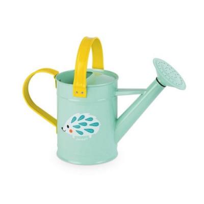 Janod Happy Garden Watering Can Vert,Jaune 3-8 Years