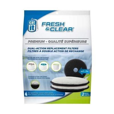 CATIT 2 Recharge FILTRES A Double Action Fresh and Clear New