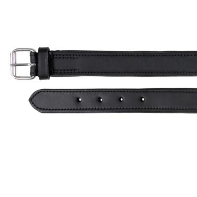 Collier en cuir actif noir 48-55cm x 40mm Trixie