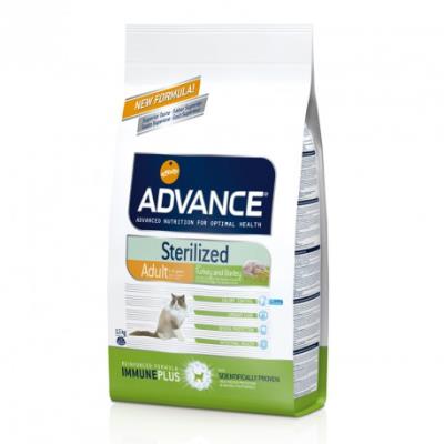 Sterilized pour Chats St&eacute;rilis&eacute;s Dinde & Orge 3 Kg Advance