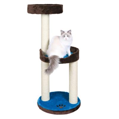Arbre &Agrave; Chat Lugo, 103 Cm, Brun/Turquoise - 43870 - Mon Animalerie