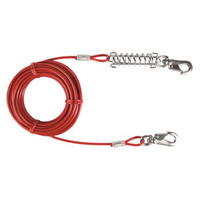 C&acirc;ble d'attache 5 m&egrave;tres. pour chien. Trixie Rouge