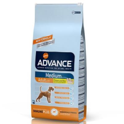 Croquettes advance pour chiens medium adult sac 3 kg (dluo 3 mois)