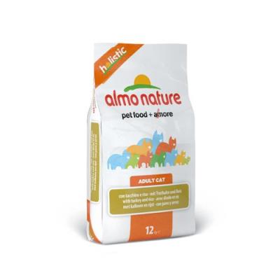 Croquettes almo nature holistic pour adulte &agrave; la dinde et riz sachet 400 g