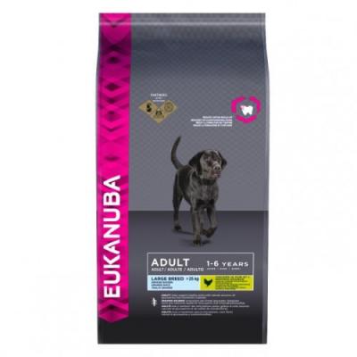 Croquette pour Chien Adult Grande Race - Poulet 3kg - Eukanuba