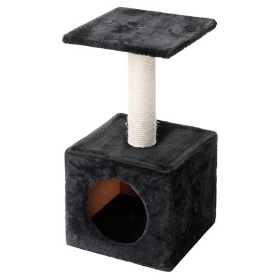 Europet Bernina - Arbre &agrave; Chat Abey - 30x30x60cm - Noir