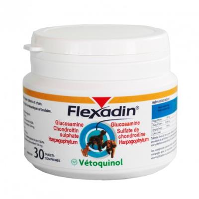 Vetoquinol Flexadin Chien Chat 30 comprim&eacute;s