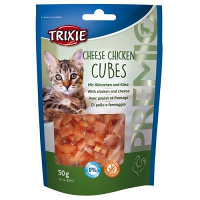 Trixie - Friandise Pour Chats - Premio Cheese Chicken Cubes - 50 G