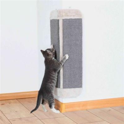 TRIXIE Griffoir d'angle pour Chats Gris Clair 32 &times; 60 cm