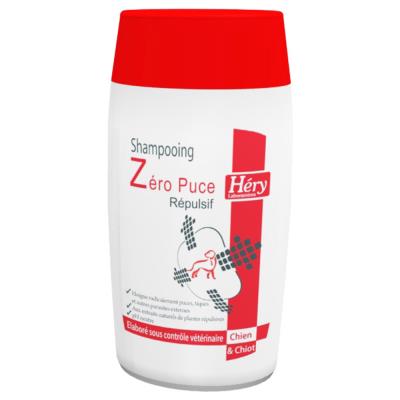 Shampoing R&eacute;pulsif Z&eacute;ro Puce Chien et Chiot - HERY 