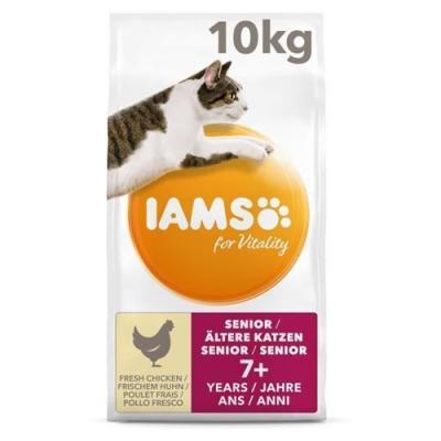 Iams for Vitality - Senior Poulet pour Chat 2 x 10 kg