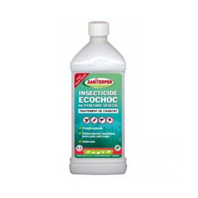 SANITERPEN - Insecticide Ecochoc au Pyr&egrave;thre V&eacute;g&eacute;tal 1L