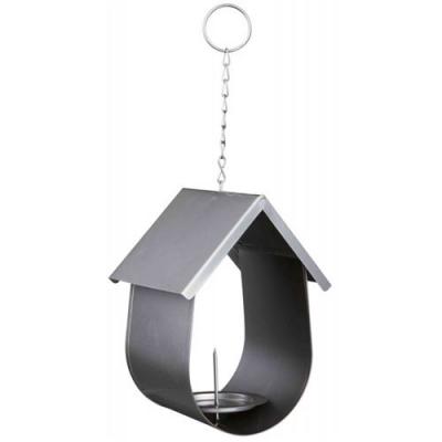 Trixie Metal Fruit Feeder Bowl Argent&eacute; 14 x 19 x 12 cm