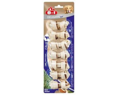 Os &agrave; m&acirc;cher pour chien saveur boeuf 8 in 1 delights taille l - une pi&egrave;ce
