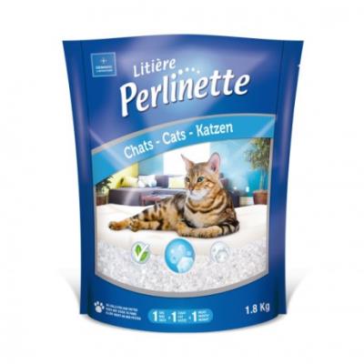 Perlinette Liti&egrave;re en Cristaux Silice pour Chat 7,2 kg