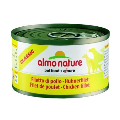 P&acirc;t&eacute;e Pour Chien Almo Nature Hfc Natural - Lot De 6 Bo&icirc;tes X 95 G Veau