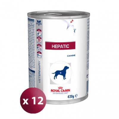 Royal canin veterinary diet - hepatic - 12 bo&icirc;tes