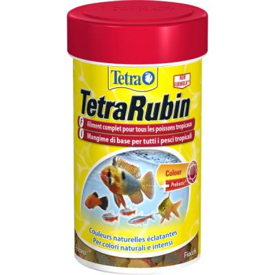 TETRA TetraRubin - Aliment Complet en flocons pour Poissons tropicaux - 1L