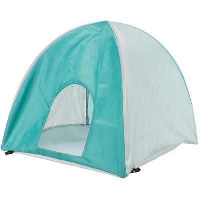Wigwam, lapins nains 37 &times; 35 &times; 37 cm, gris clair/turquoise
