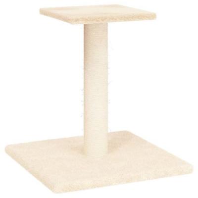 Vidaxl - Arbre &agrave; chat avec plate-forme cr&egrave;me 38 cm