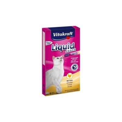 Friandises liquides Vitakraft, poulet & taurine - lot % : 24 x 15 g