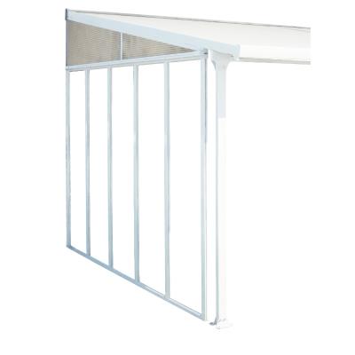 Panneau Lat&eacute;ral pour Toit Terrasse 4 m - Blanc