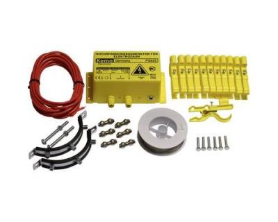 Cl&ocirc;ture &eacute;lectrique Kemo FG025Set pour lint&eacute;rieur/ext&eacute;rieur