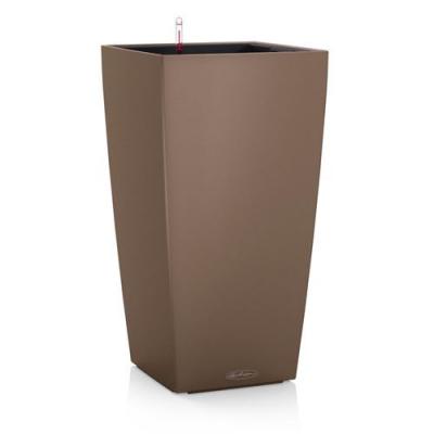 Pot Cubico Color 30 Lechuza Kit Complet 30 cm - Chocolat - Chocolat