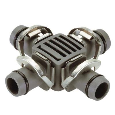 Gardena D&eacute;rivation en croix 13 mm (1/2""), Connexion