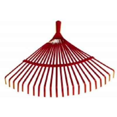 OUTIFRANCE - Balai &agrave; gazon et feuilles 44 cm (fil ronds)