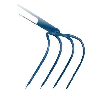 Outils perrin Croc &agrave; fumier &agrave; Soie 4 Dents 21cm sans Manche