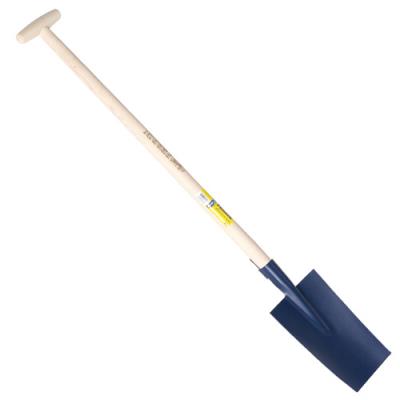 Louchet Senlis peint 30 cm - manche b&eacute;quille tourn&eacute;e 100 cm