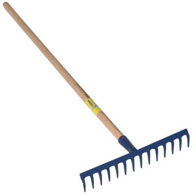 Outils Perrin - R&acirc;teau 14 dents courbes emmanch&eacute; 1,5m soud&eacute;