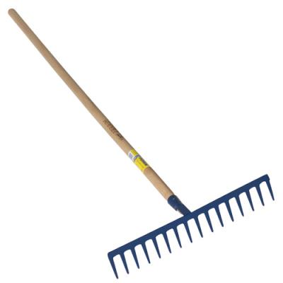 Outils Perrin - R&acirc;teau forg&eacute; 14 dents droites manche 1,5 m pefc