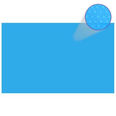 Vidaxl couverture de piscine rectangulaire 800x500 cm pe bleu 92960