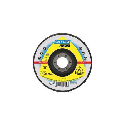 Klingspor 322778 SMT 624 SUPRA Disque abrasif 10, 150 x 22,23, 80, 10
